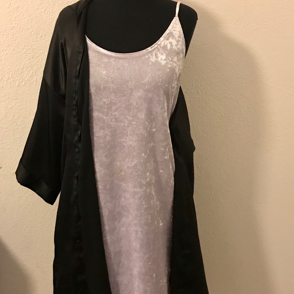 Lavender mini dress